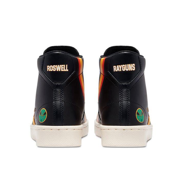 Converse Детские кроссовки Pro Leather High GS Roswell Rayguns Black University-Gold White 271168C