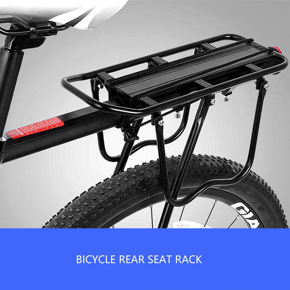 Быстросъемный багажник для заднего сиденья велосипеда, регулируемый багажник для горного велосипеда с отражателем