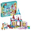 LEGO® Disney Princess 43219 Креативные замки, Игрушечный замок с мини-куклами Белль и Золушки