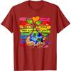 Wonderful World Earth Day Graphic Cotton T-Shirt Casual Short Sleeve Crewneck Tee