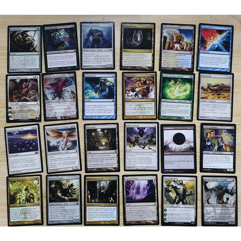 Новый набор, 108 шт., карты Blue Core Magic The Gathering, прокси-карты MTG