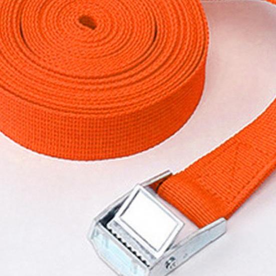 Ремень Быстросъемный Прочный Оранжевый Крепежный ремень с кулачковой пряжкой Регулируемый Фиксирующий ремень Легкозастегивающиеся ремни