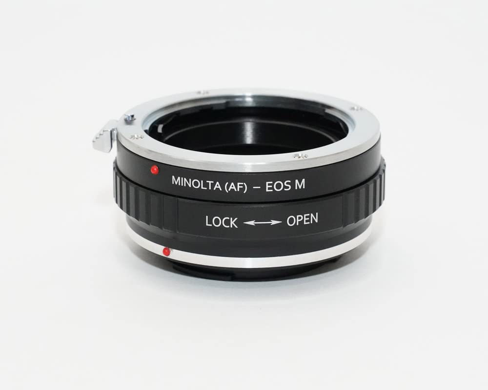 CONCEPT Minolta AF A Mount To Canon EOS M Mount Adapter with Lens Cloth K&F Af-eosm (KFEOSM)