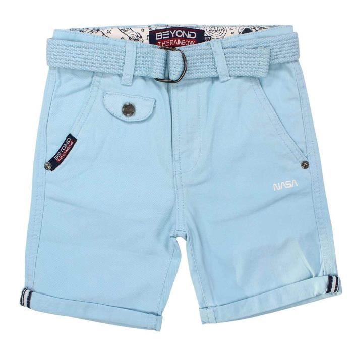 Bermuda Nasa Garçon - Bleu ciel - GNS3419 BE S1-6A