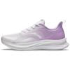 Comfortable Shock Absorbing Non-Slip Low-Top Running Shoes Women Sneaker White Purple 122425541-2