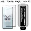 Для Red Magic 11 Air 5G Стекло IMAK Безпылевая Кабина Закаленное Стекло на Весь Экран Поддерживает Разблокировку по Отпечатку Пальца