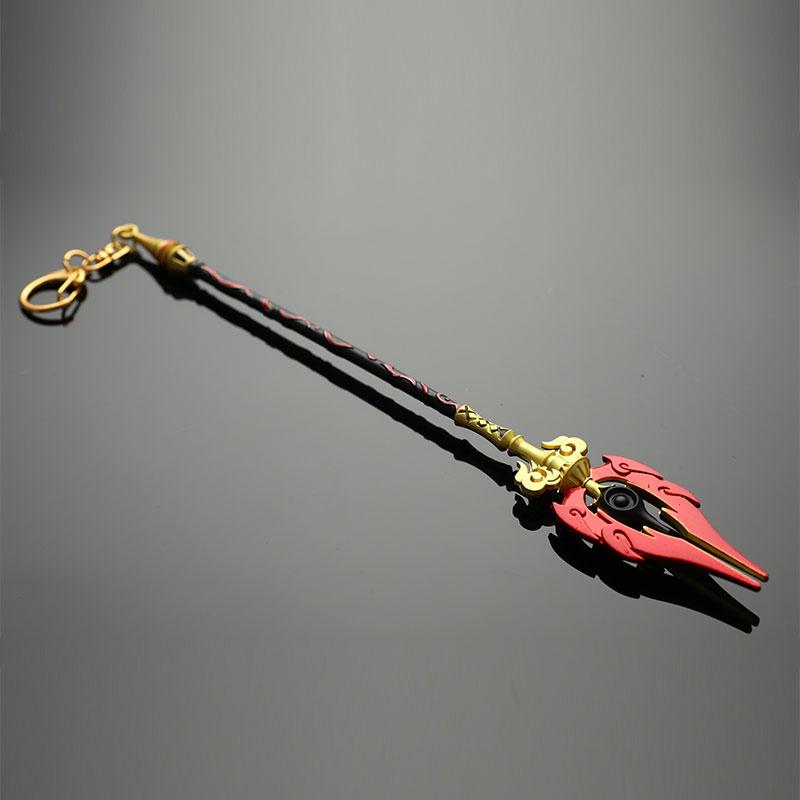 Брелок Genshin Impact с мечом Genshin Косплей Оружие Skyward Blade Брелок