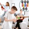 4Pcs Inflatable Microphones Random Color Blow Up Microphone Toys Music Party Decoration Props Inflatable Instrument