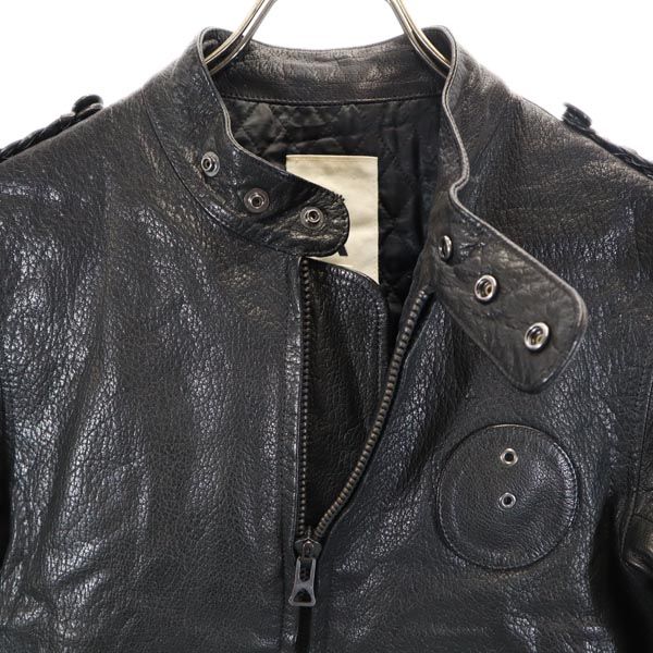 leather Riders jacket 2 black Men's Used