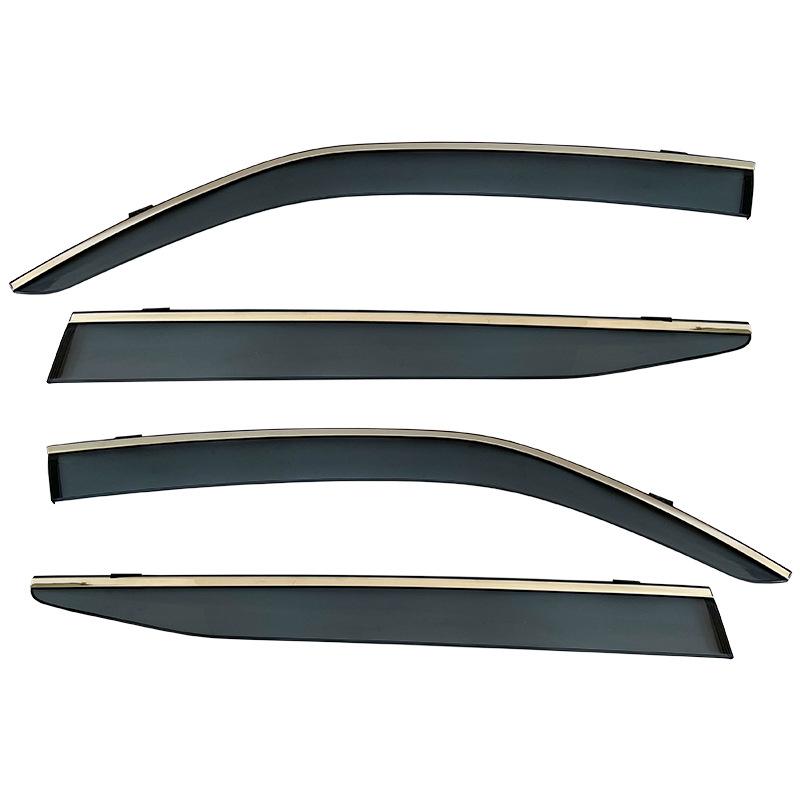 Для TOYOTA LAND CRUISER LC100 C200 LC300 LC80 Аксессуары Козырьки на окнах Защитный кожух от дождя Козырьки дверей Вентиляционные шторки Внешняя отделка Хром