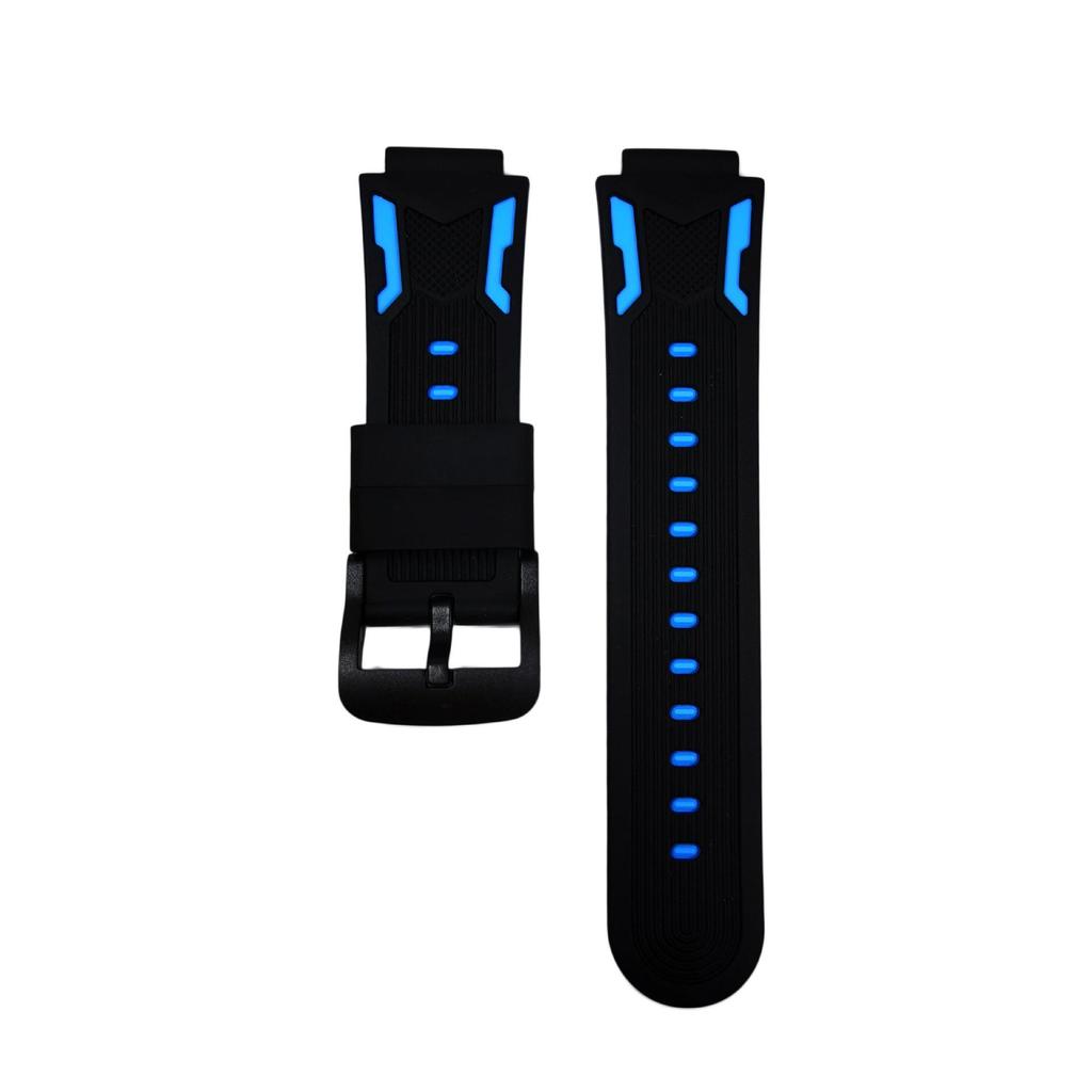 Детский силиконовый ремешок для смарт-часов, универсальный Y-образный, двухцветный, интерфейс 16 мм