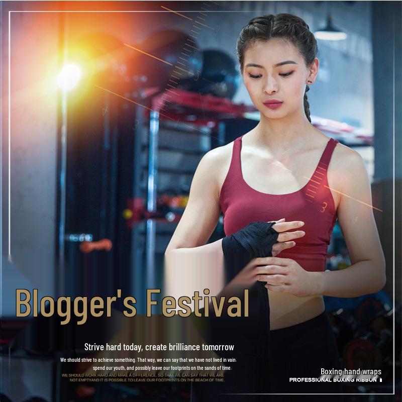 Elastic Boxing Hand Wraps - Breathable, Sweat-Absorbent for Training and Fighting