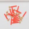 10pcs 18k Gold Bag 925 Silver Needle Doudou Stud Earrings with Hanging Earrings DIY Earrings Accessories Round Ball Stud Earrings Accessories