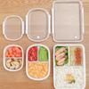 Отдельный ланч-бокс Портативный ланч-бокс Bento Box Герметичный пищевой контейнер Посуда для микроволновой печи Ланч-бокс Белые ящики для хранения