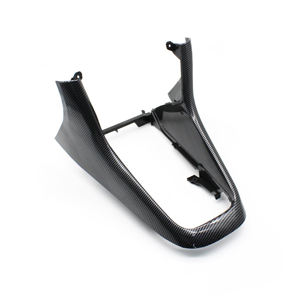 Черная рамка из углеродного волокна для центральной консоли автомобиля, ручка переключения передач для Volkswagen VW Golf MK6 2008 2009 2010 2011 2012 2013