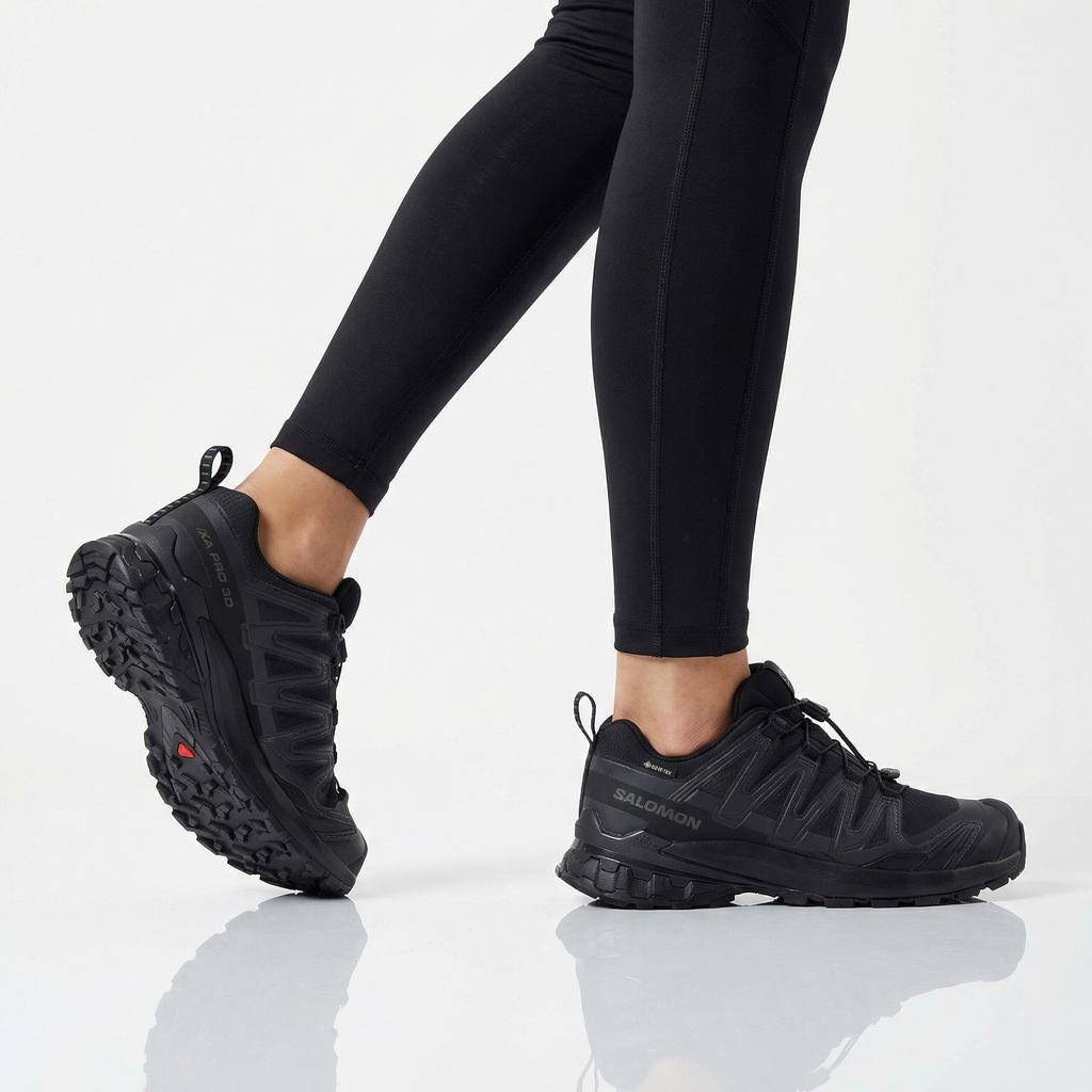 SALOMON XA PRO 3D V9 GTX W - GORE-TEX - Женские походные кроссовки Обувь для трейлраннинга Черный 472708 ОРИГИНАЛ