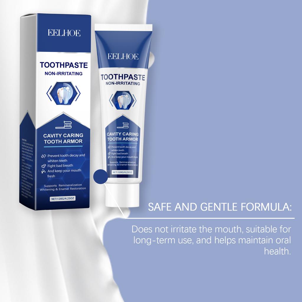 Зубная паста для восстановления кариеса Отбеливание зубов Удаление пятен Средство от неприятного запаха изо рта для осветления зубов Удаление пятен Мощный