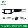Car GPS Navigation Stereo For VW GOLF SPORTSVAN 2016-2019 Radio Fascias Panel Frame Fit 2Din 10 inch In Dash headunit screen