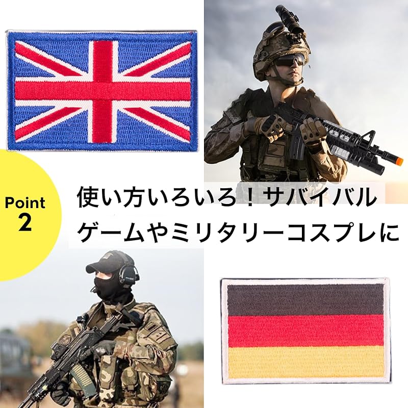 french flag patch embroidered applique 8cm×5cm Survival game military Velcro tape velcro NYANDELMO