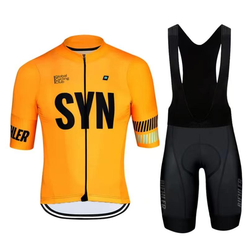 Quick Dry Short Sleeve Men's Cycling Clothing Set Mountain Bike Suit Summer 2025 Ciclismo Ropa Hombre