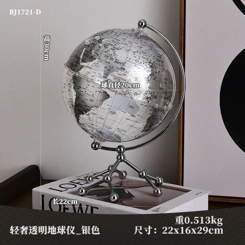 Прозрачный шар с лампой, светящийся орнамент, роскошная настольная лампа, украшение, подарок девушке на выпускной ученику средней школы