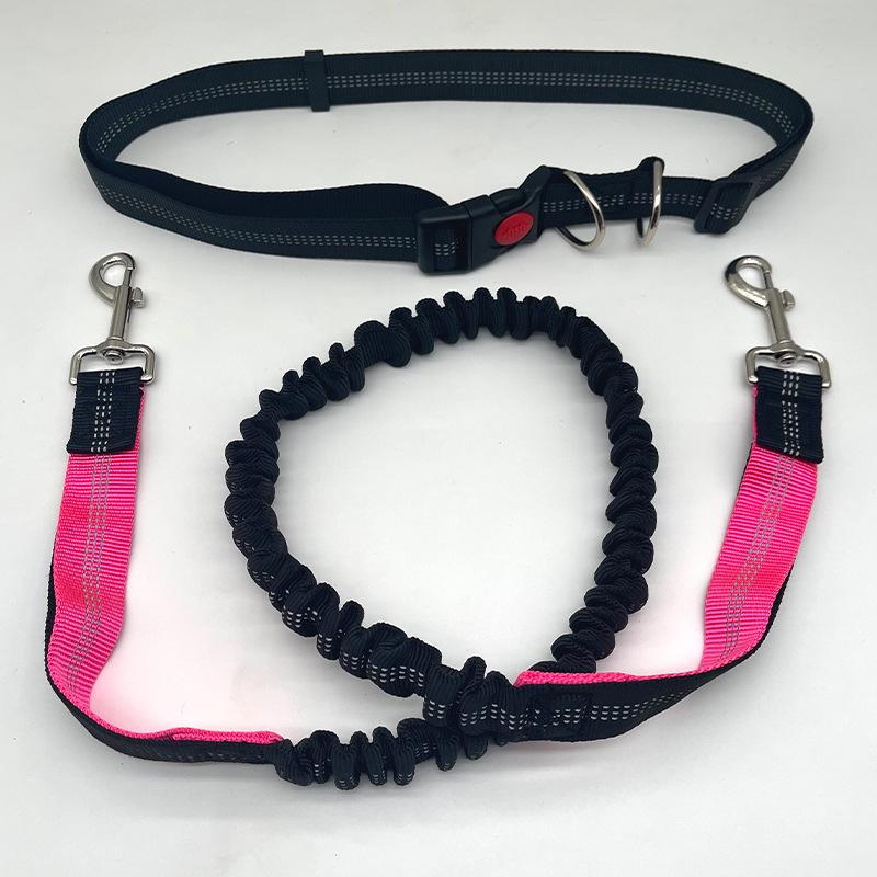 Large Dog Running Waist Leash – Convenient Hands-Free Pet Leash