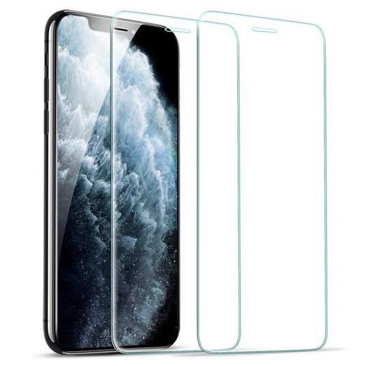 Protecteur d'écran - Verre Trempé - Iphone 11 Pro Max - 100% Couverture - 2 Pièces - Résistant aux Rayures