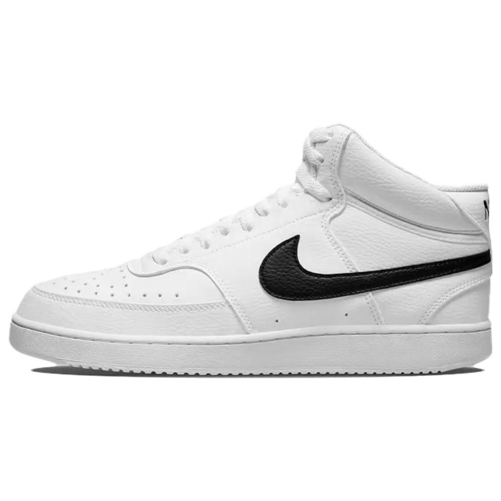 Nike Кроссовки Court Vision Mid Crown Heart Sea, Черно-белые кеды для скейтборда с чернильными брызгами, Мужские, DN3577-101(Team25-XSC)