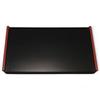 Wide Flight Tray Black with Red Tataki Lacquerware Made In Japan J-kitchens 3-shaku (1.3m) (Tray) Top, Non-Slip, (Tataki) 39cm, (ABS Resin),