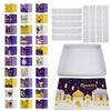 Multipurpose Eids Mubarak Countdowns Calendar 30 Day Fillable Drawers Islamic Art Designs Party Supplies Decoration