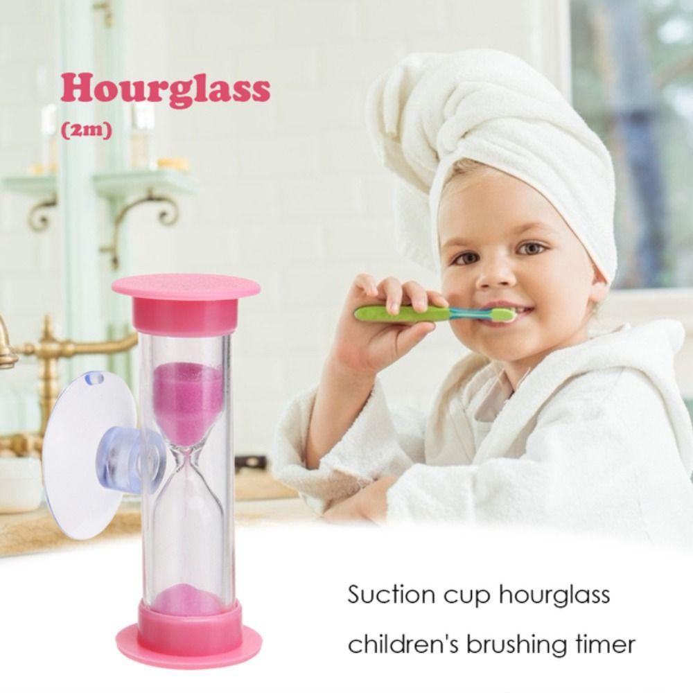 Rotatable Shower Timer With Suction Cup For Kids Time Funnel Sand Clock Hourglass Desktop Ornament