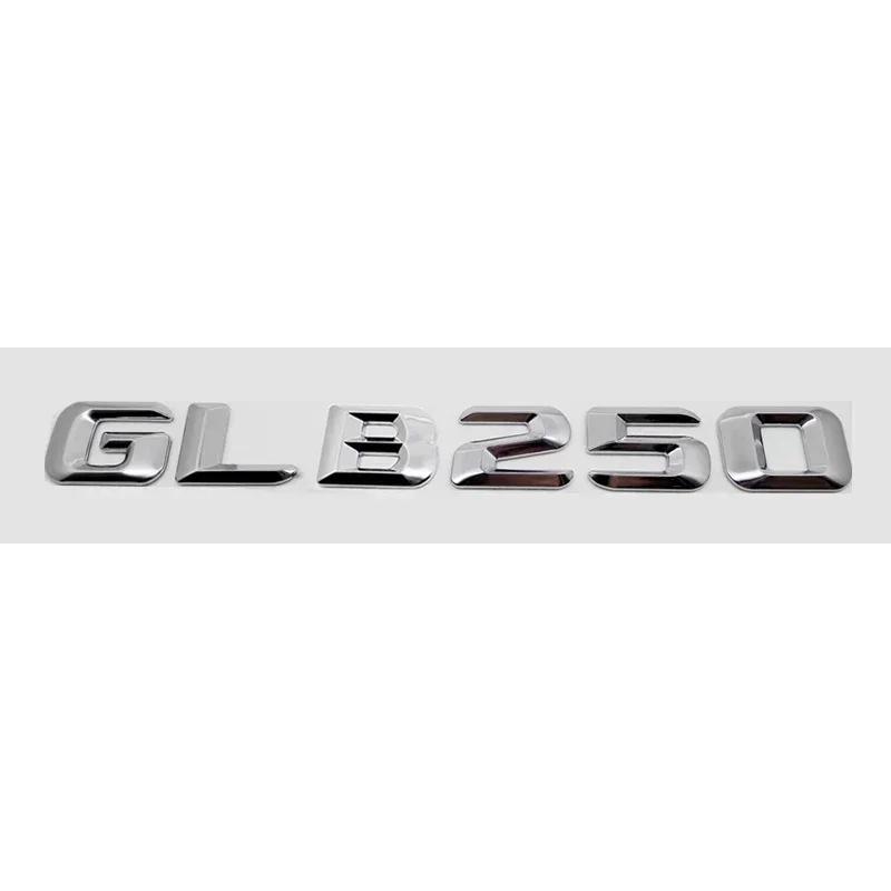 Car Letter Sticker Rear Emblem for Mercedes Benz GLB180 GLB200 GLB220 GLB250 GLB260 GLB300 GLB350 GLB400 GLB450 Trunk Decal