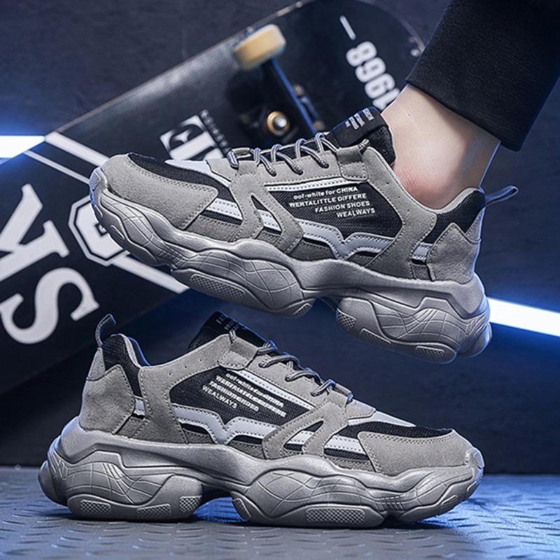 Мужские кроссовки, легкие, дышащие, с мягкой подошвой, спортивная обувь, тренд, обувь старого папы, модная, удобная, износостойкая, прогулочная обувь