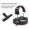 Adjustable Head-Mounted Camera Fixed Stand For Gopro Insta360 Accessory For First Person Viewing Angle Cycling Shooting Headband