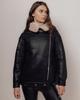 Дубленка короткая RR Designer 9028 42 черная