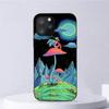 Weird Trippy Mushroom Psychedelic Art Phone Case For Iphone 11 12 Mini 13 14 Pro Xs Max X 8 7 6s Plus 5 Se Xr Shell