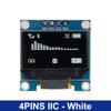 0.96 Inch IIC SPI Serial 7/4Pin White/Blue/Yellow Blue/Yellow OLED Display Module SSD1306 12864 LCD Screen Board for Arduino