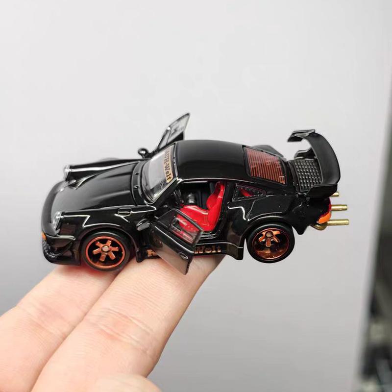 AABKN1 New In Stock Fg 1:64 Porsche 911 Rwb 930 Alloy Miniature Diecast Model Porshce Sports Rauh Welt Car Toys Kids Gift