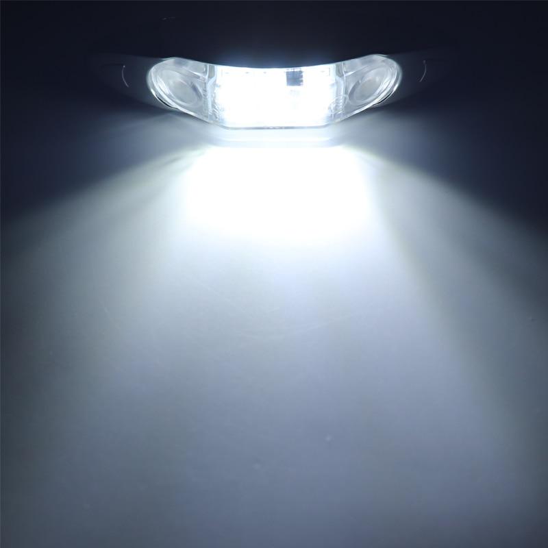 2 шт. 3LED 12 В/24 В автомобильный прицеп грузовик прозрачная боковая габаритная лампа индикатор грузовика указатель поворота красный/янтарный/белый водонепроницаемый свет