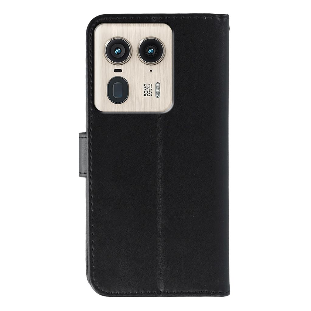 Чехол-книжка из ПУ кожи для Motorola Edge 50 Ultra 5G/Moto X50 Ultra 5G с ремешком