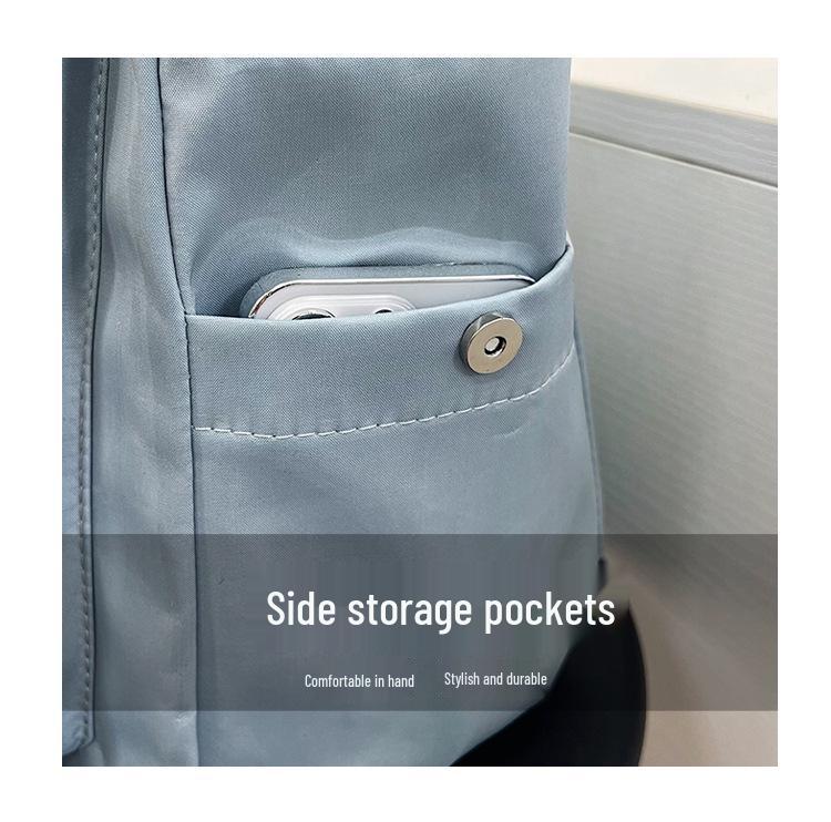 Large Capacity Soft Girl Shoulder Bag: Student Handbag for School, Tutoring, Commute