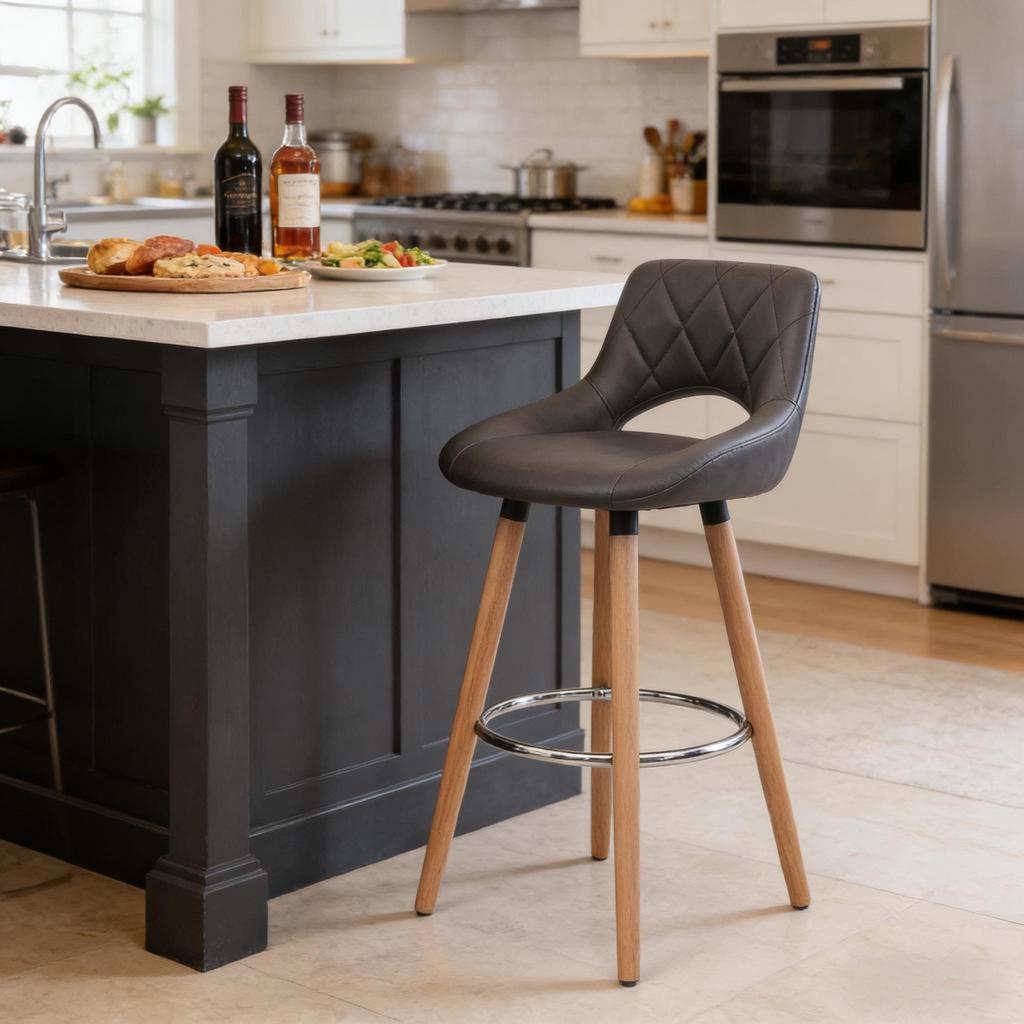 Modern Style Dining Chair, Multifunctional Chair, Bar Stool, for Kitchens, Bars, Jewelry Stores (Only one bar stool is included)