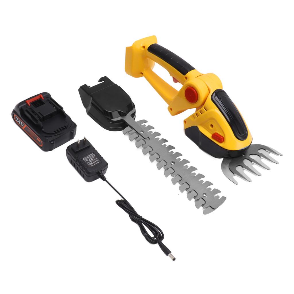 Беспроводные ножницы для травы Перезаряжаемый ручной триммер для кустов Электрический триммер для живой изгороди Электрический триммер для кустов Комплект лезвий
