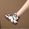 Luxury New Versatile Thick Sole Elevated High Top Casual Sports Shoes 2024 Women's Breathable Outdoor Running Shoes Sneakers