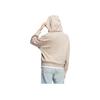 adidas Женская толстовка с капюшоном с вышитым логотипом бренда, абрикосовая толстовка с длинным рукавом HY2831