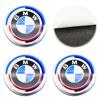 DJSA5 4Pcs ABS Wheel Center Cap Badge 56 60 65 70mm For BMW M Power M2 M3 M4 M5 M6 M Competition  Glossy Black Silver Tuning Accessory
