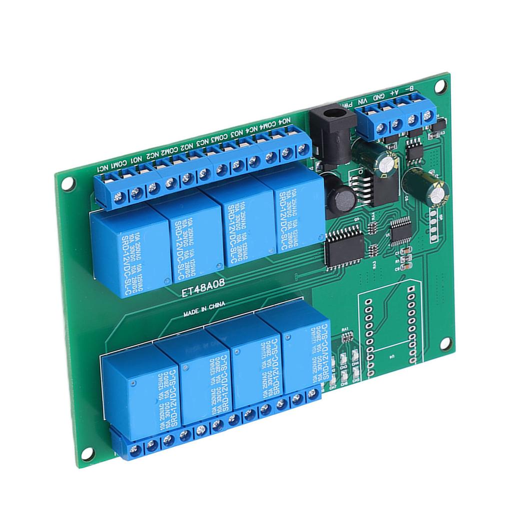 DC12V 8 Channel Relay Module Multifunctional Low Level Circuit Protection Relay Board