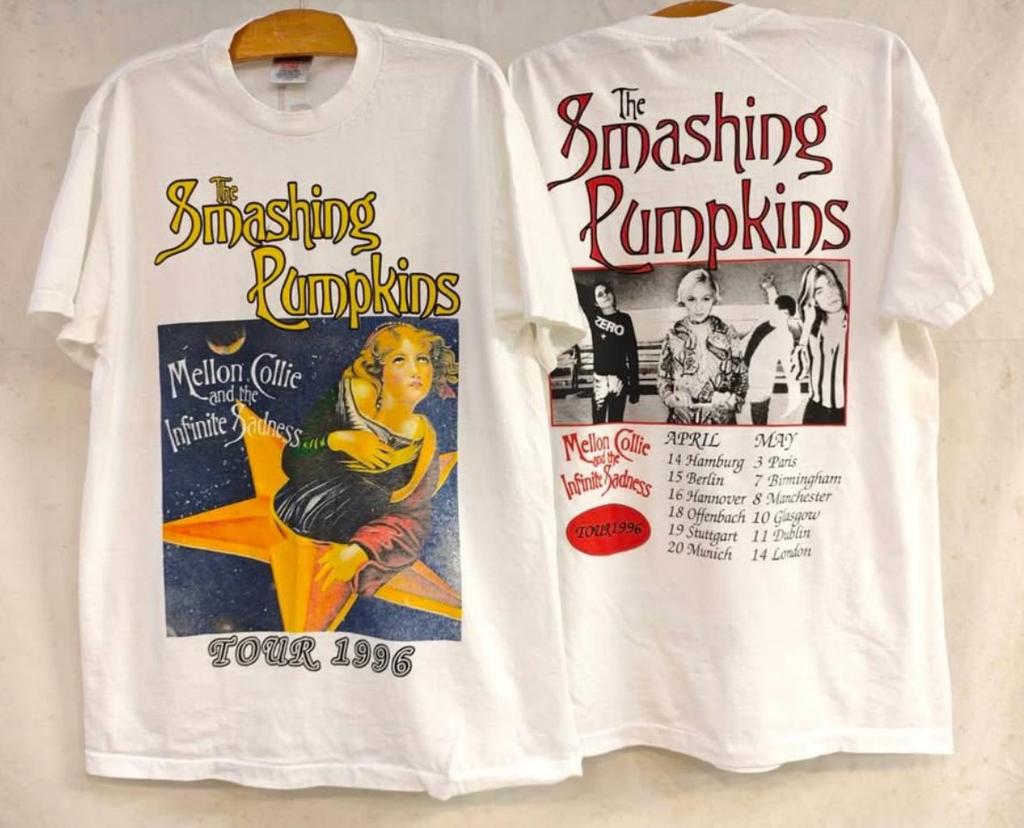 Винтажная футболка Smashing Pumpkins Mellon Collie The Infinite Sadness XL РЕПРИНТ