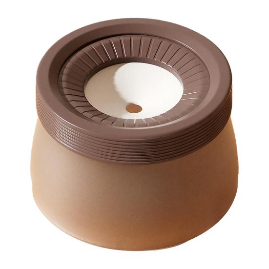 Медленная поилка для собак 1200 мл 600 мл Непроливайка Миска для воды для питомцев Конструкция с плавающим диском Без беспорядка Поилка для кошек и собак