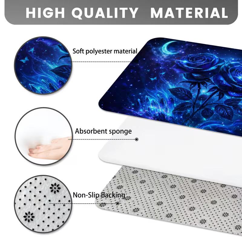 Lord Rings 3Pcs Personalized Customization Bathroom Mat Set Toilet Lid Cover And Rug Ushaped Bath Mats Nonslip Door Mat Decoration
